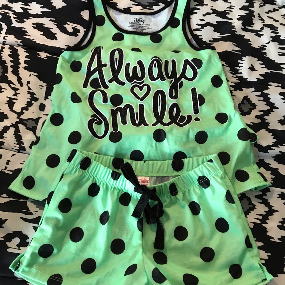 Justice pajama set